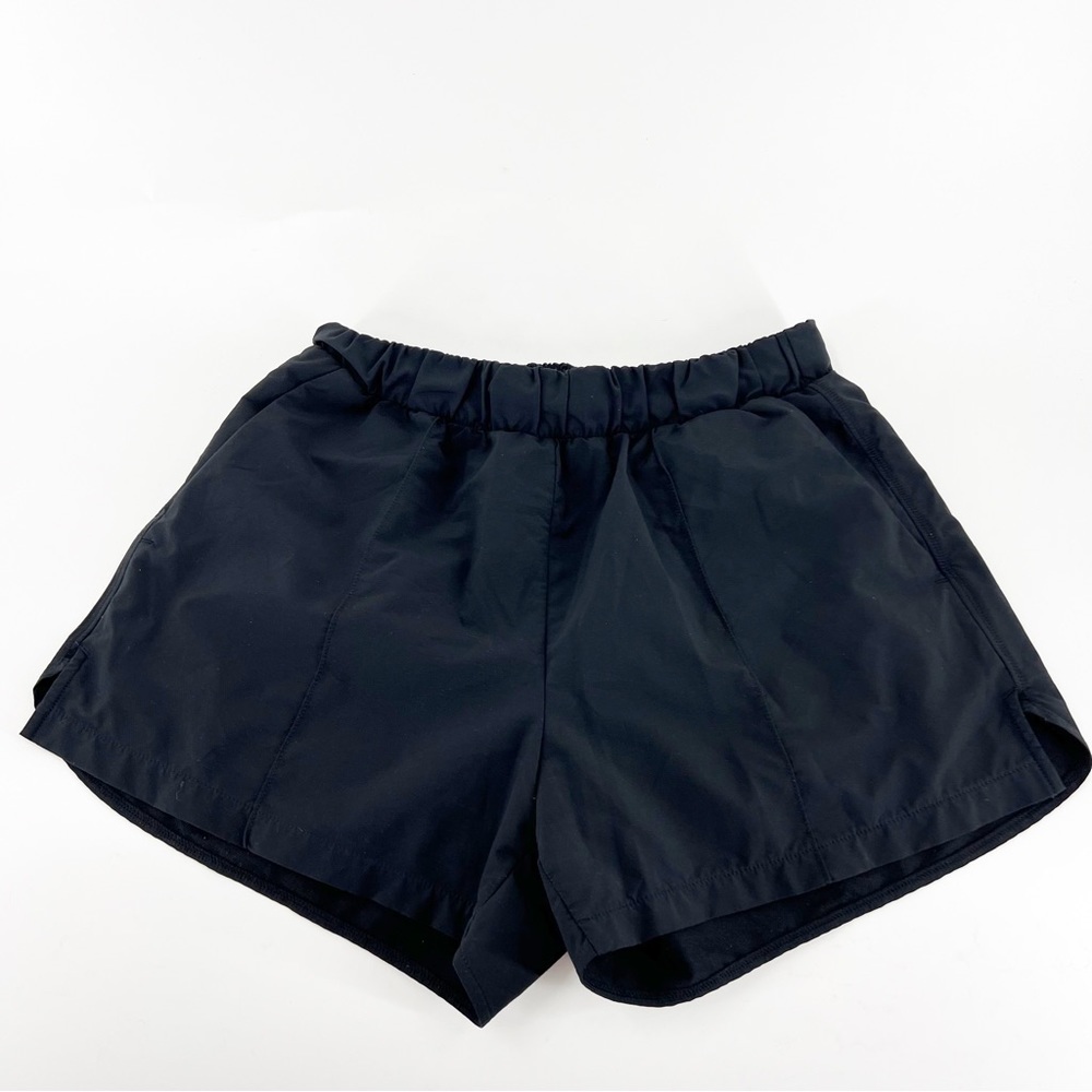 ✅ ZELLA BLACK ATHLETIC SHORTS WITH POCKETS AND ELASTIC WAIST SIZE SMALL